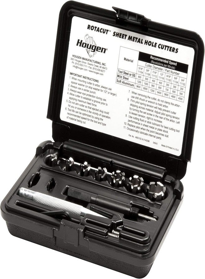 Hougen RotaCut Hole Cutter Kit Fractional - Image 1