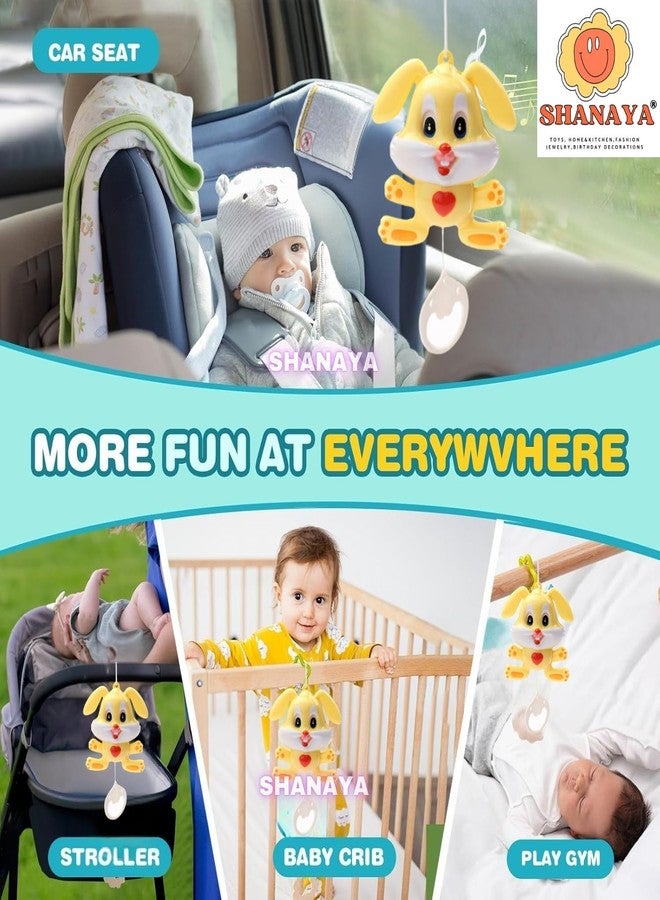 SHANAYA Musical Music Bell for Infants, Baby, Toddler and Kids Musical Cradle Bell, Rabbit Model- Color May Vary - Image 4