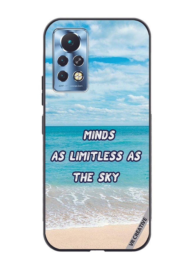 VR CREATIVE Protective Case Cover For Infinix Note 11 Pro Sky Caption Design Multicolour - Image 1