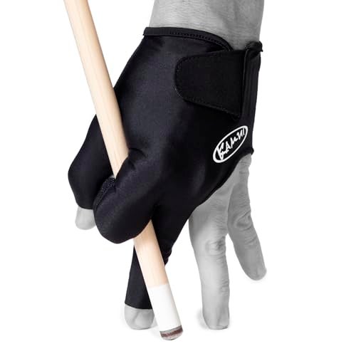 Kamui Billiard GLOVE QuickDry for LEFT Hand Black L - Image 1