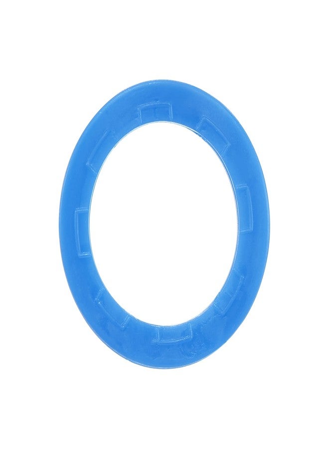 PATIKIL Key Caps Covers Rings, 15 Pack 0.9" Keys Identifiers Covers Coding Tags Marker Round Silicone Sleeve for Office House Apartment, Blue - Image 4