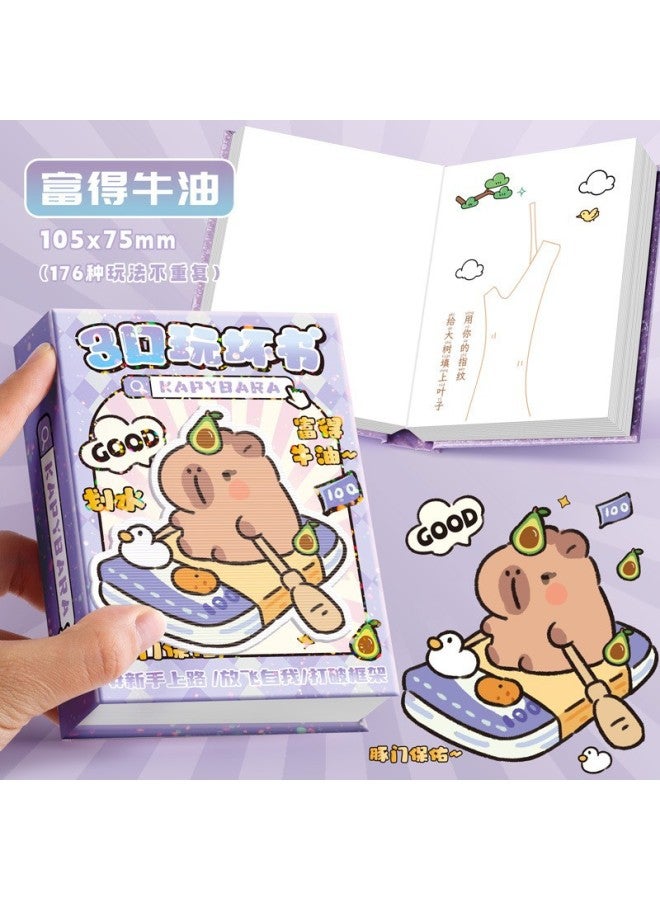 Kaba Bear Capibala Stationery Supplies Complete Set Of Primary School Students' Back-to-school Prize Set Reward Gifts And Gifts - Image 1