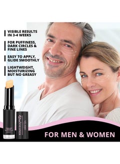 VELAMO ADVANCED VELAMO ADVANCED Retinol Eye Stick: Caffeine Eye Cream Anti Aging - Retinol Eye Cream for Dark Circles and Puffiness - Visibly Reduces Fine Lines Wrinkles Eye Bags in 3-4 Week 0.1 OZ / 3G  - Image 2