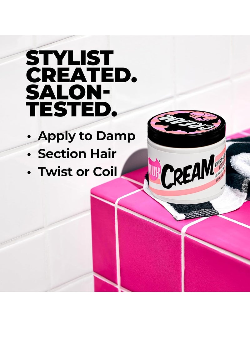 THE DOUX The Doux C.R.E.A.M Twist & Curl Cream, Curl Defining Cream, Boost Curl Moisture and Definition  - Image 3