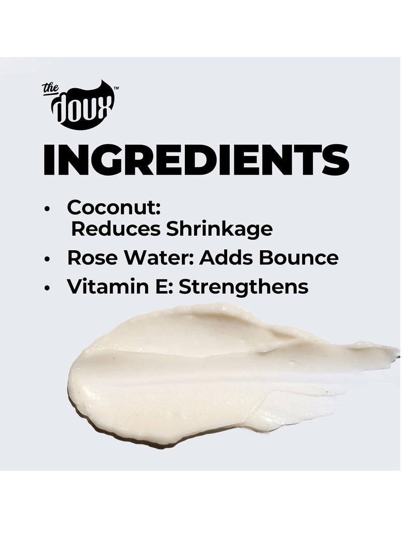 THE DOUX The Doux C.R.E.A.M Twist & Curl Cream, Curl Defining Cream, Boost Curl Moisture and Definition  - Image 4