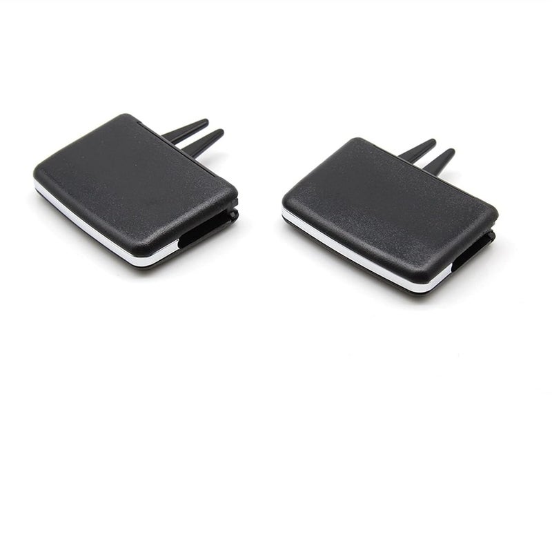 Wivplex Rear AC Vent Outlet Clip Repair Kit (Black, 2pcs) - Image 1