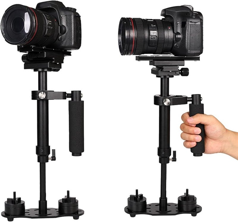 Professional CNC Aluminum Camera Stabilizer 360 Rotation Lightweight Adjustable Quick Balancing - Image 1