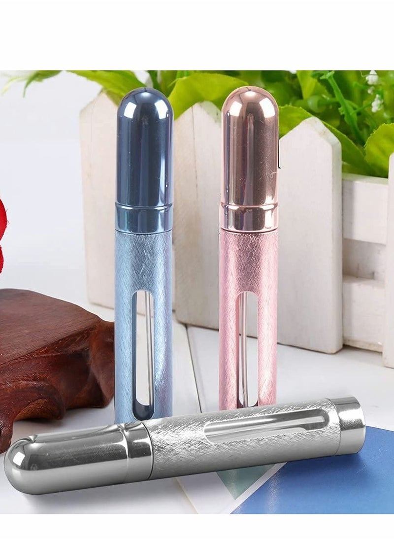 Excefore Empty Spray Bottle, 3 Pcs Portable Mini Refillable Perfume Atomizer Perfume Bottle Travel Size Bottle, Scent Pump Case, Perfume Fragrance Empty Spray Bottle for Traveling and Outgoing 12ml  - Image 2