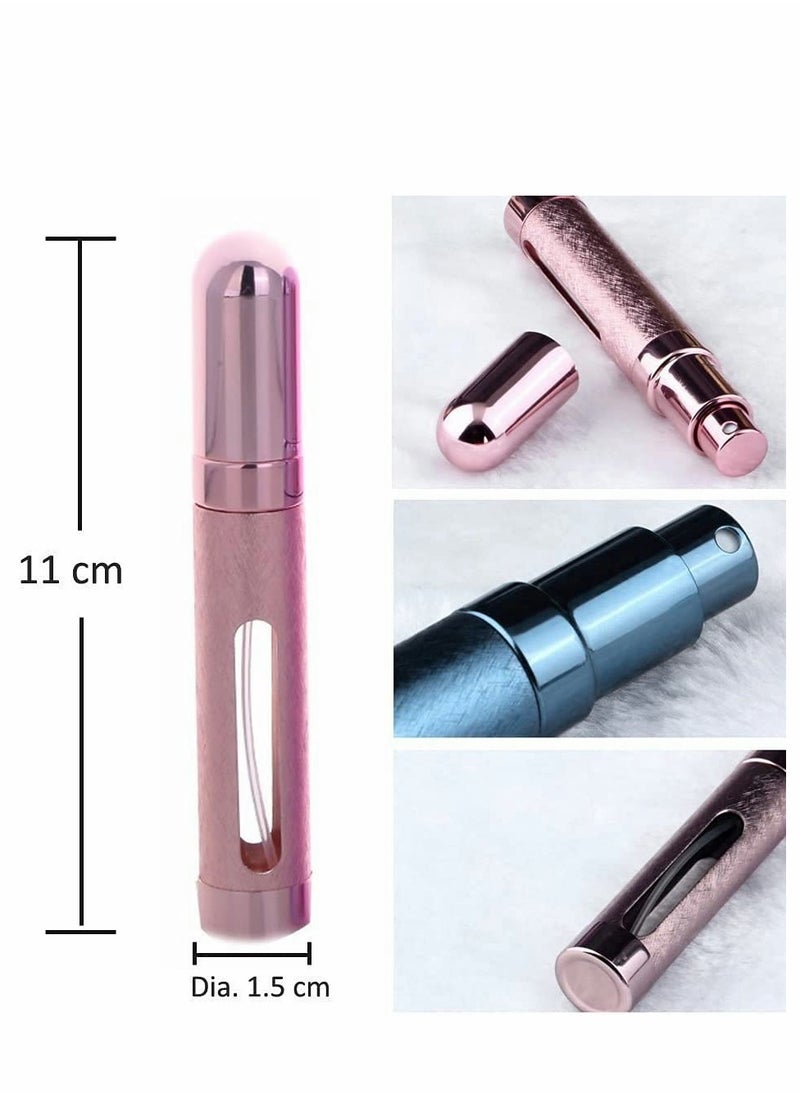 Excefore Empty Spray Bottle, 3 Pcs Portable Mini Refillable Perfume Atomizer Perfume Bottle Travel Size Bottle, Scent Pump Case, Perfume Fragrance Empty Spray Bottle for Traveling and Outgoing 12ml  - Image 4
