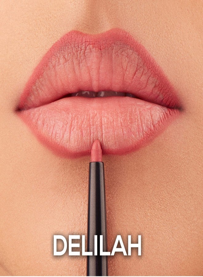 RENEE Outline Lip Liner With Built in Sharpener 03 Delilah 0.35gm| Long Lasting & Smudge Proof| Matte Finish & Rich Color Payoff| One Swipe Application - Image 5