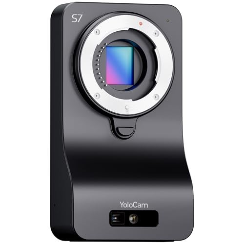 YOLOLIV YoloCam S7 4K60 Streaming Webcam with Interchangeable Lens ToF AutoFocus Software Control 4X Zoom HDR Simultaneous HDMI Out USB OutCamera Body Only - Image 1