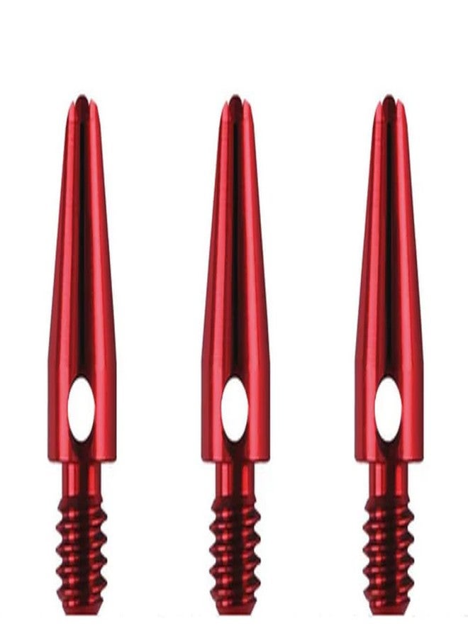 US Darts - RED Aluminum Dart Shafts - 3 Sets (9 shafts), 2BA Mini (3/4 inch), + O'rings - Image 2