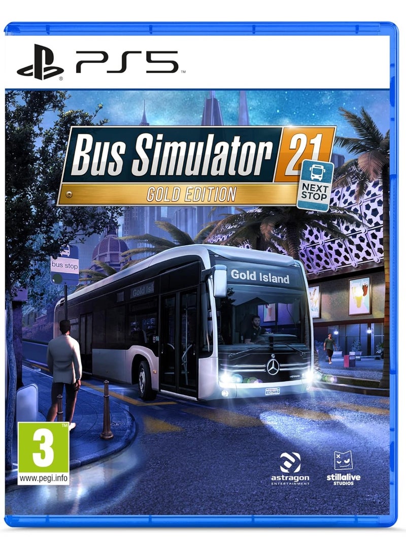 Sony Bus Simulator 21 Next Stop [Gold Edition] - playstation_5_ps5 - Image 1