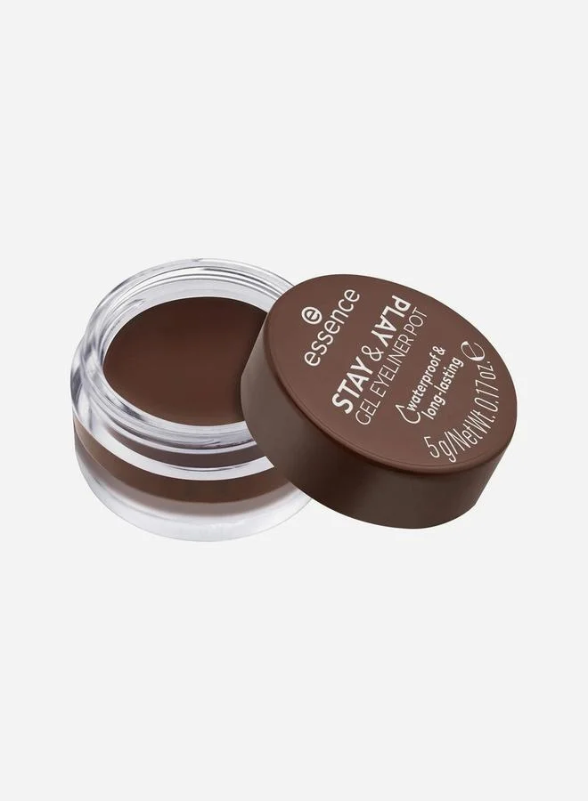 Essence Stay & Play Gel Eyeliner Pot 02