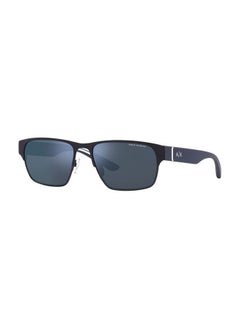 Armani Exchange Full Rim Rectangular Sunglasses 0AX2046S 57 609955  - Image 2