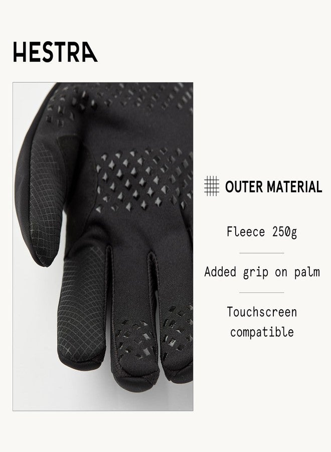Hestra Windshield Liner | 5 Finger Liner for Skiing, Hiking, Snowboarding, Running & Everyday Use - Black - 9 - Image 3