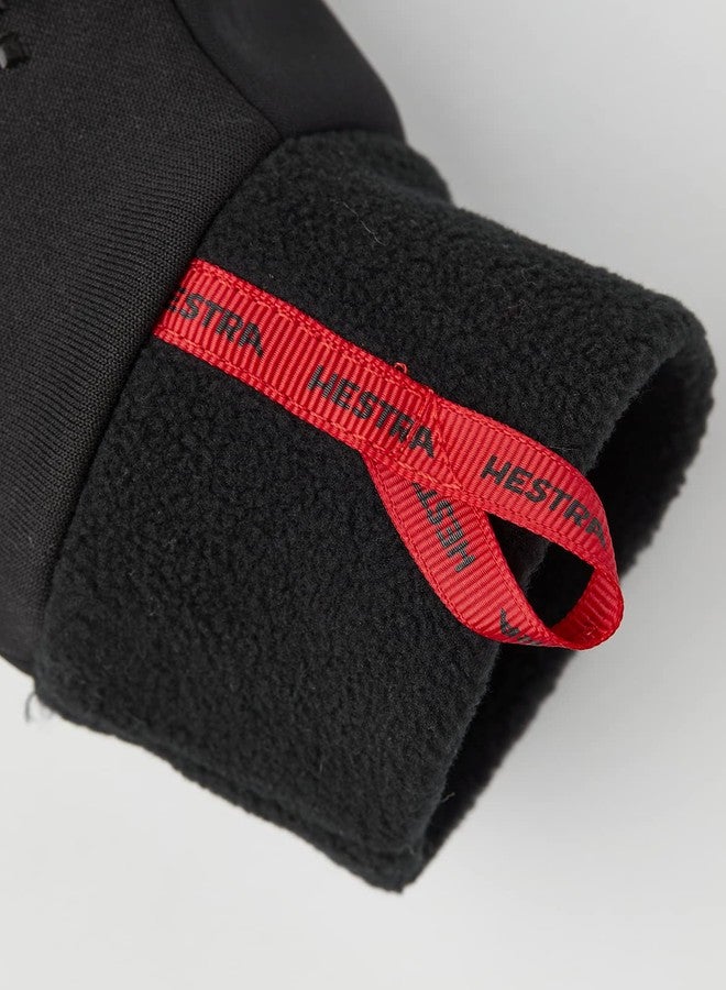 Hestra Windshield Liner | 5 Finger Liner for Skiing, Hiking, Snowboarding, Running & Everyday Use - Black - 9 - Image 5