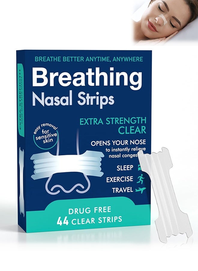 إم إكس إن مضادات الشخير شرائط الأنف, مضادات الشخير التنفس قطاع الأنف Starter Kit, Improve Sleep Quality Skin Resistat Sweat Skin Safe Nasal Strips. - Image 1