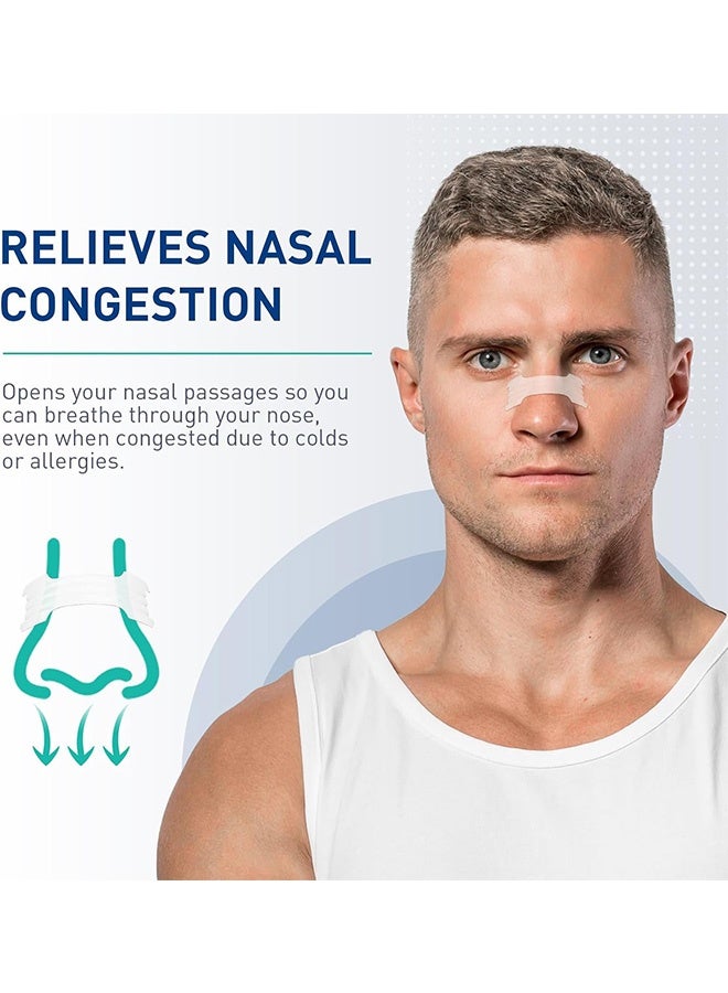 إم إكس إن مضادات الشخير شرائط الأنف, مضادات الشخير التنفس قطاع الأنف Starter Kit, Improve Sleep Quality Skin Resistat Sweat Skin Safe Nasal Strips. - Image 2