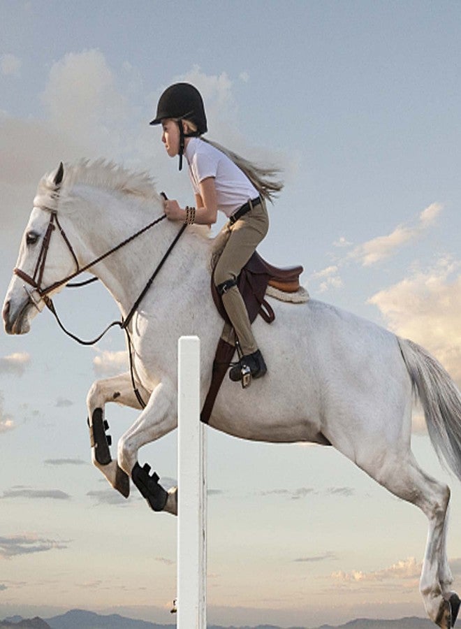 كوبا بلاي 48 قطعة من أساور مطاطية على شكل خيول - لوازم حفلات سباق الخيل في يوم الديربي، هدايا لمحبي الخيول، زينة عيد ميلاد، جوائز، أساور معصم سيليكون - Image 5