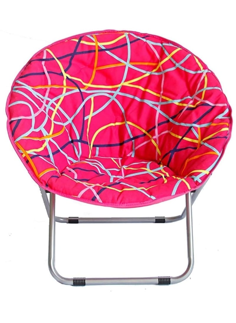 GO2CAMPS Kids Camping Chair with Cushion Padded Seats | Child Camping Chair | Moon Camping Chair Lightweight, Foldable Chair for Kids, Comfortable Seating for Kids Camping Trips - Image 1