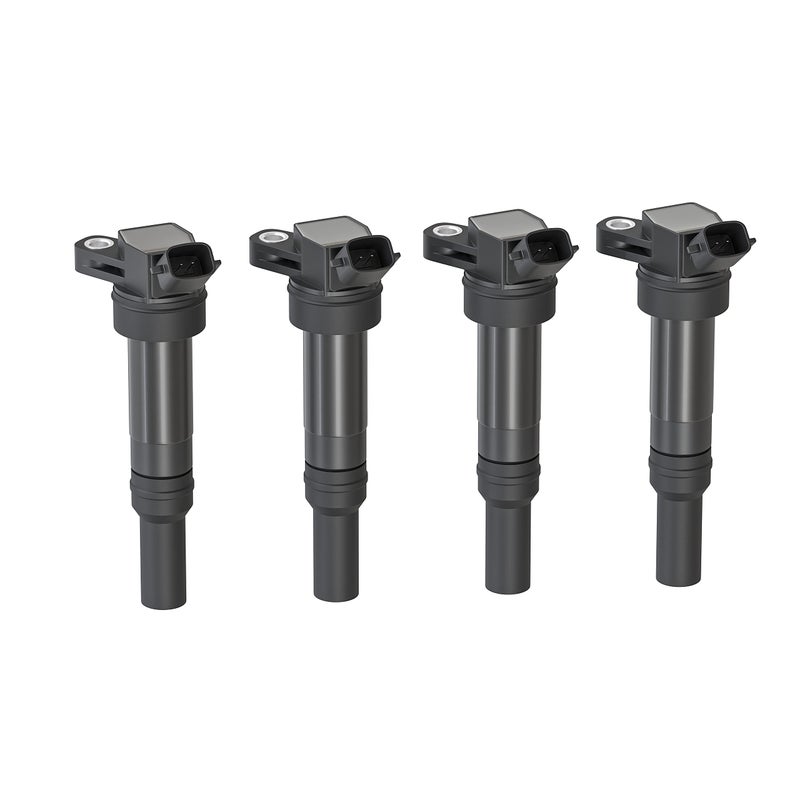Ignition Coil Pack Set of 4 Compatible with Hyundai Kia Vehicles 14L 16L 18L 20L 24L Elantra Tucson Forte Soul Replaces UF651 C1804 273002E000 5C1861 1788511