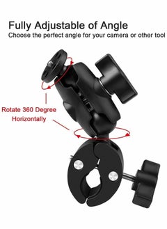 Y&D Camera Clamp for GoPr 10 Mount Double Ball Head Adapter 360 Degree Rotation Action  - Image 5