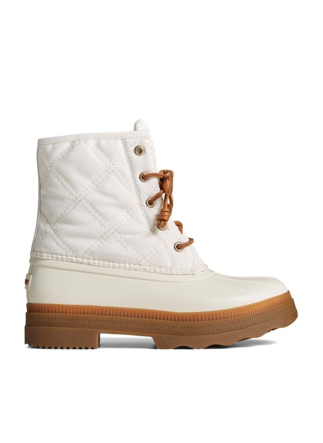 Sperry Women's Saltwater 2.0 Duck Boot, White, 6 M - Image 1