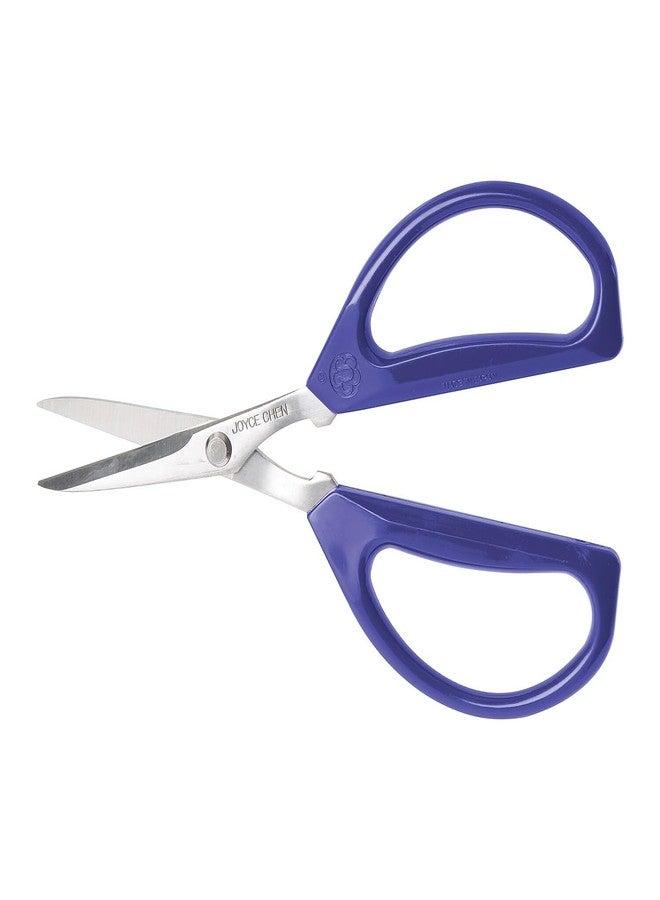 Joyce Chen Original Unlimited Kitchen Scissors All Purpose Dishwasher Safe Kitchen Shears With Comfortable Handles, Blue - Image 1