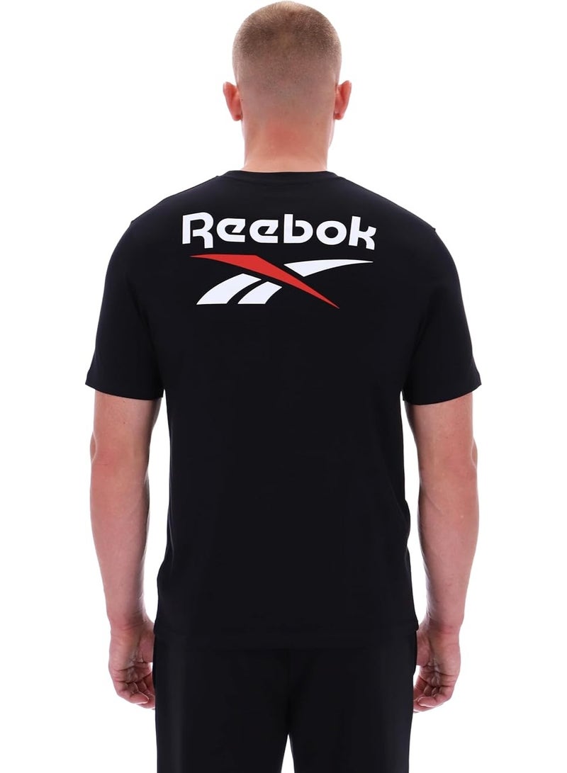 Reebok Mitcham Frnt Bk Logo Crew Neck Ss Tee - Image 2