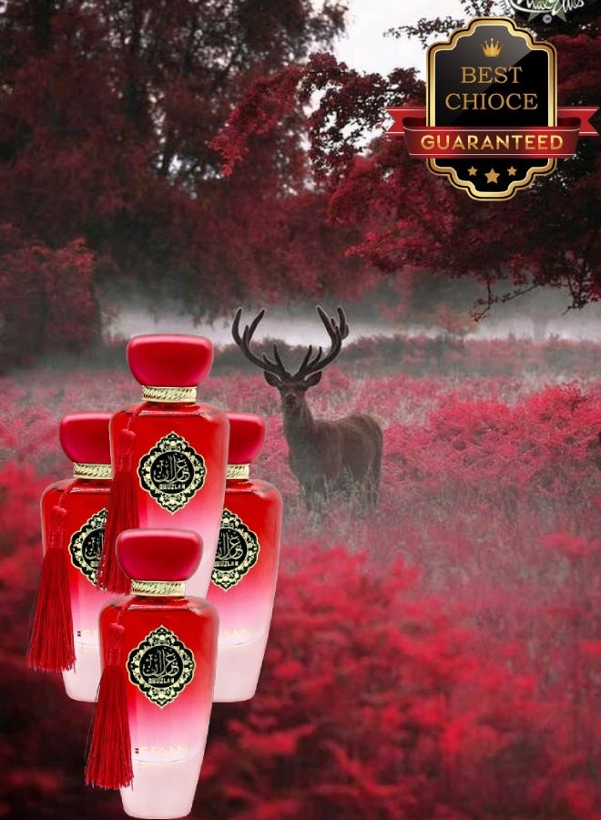 فاان 4 قطع عطر غزلان 100مل - Image 1