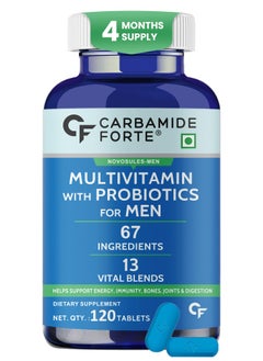 Multivitamin Tablet With Probiotics For Immunity And Energy 120 Veg Multivitamin Tablets