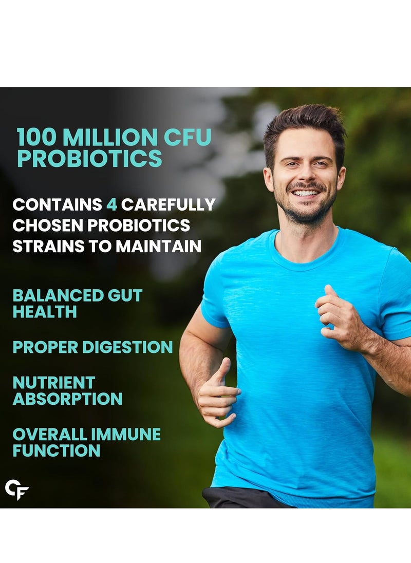 CARBAMIDE FORTE - Multivitamin Tablet With Probiotics For Immunity And Energy 120 Veg Multivitamin Tablets - Image 1