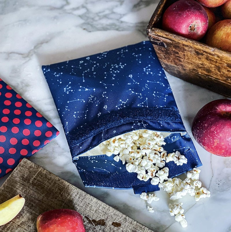 Yumbox Pochette Zero Waste Sandwich and Snack Bags - Set of 2 - Image 3