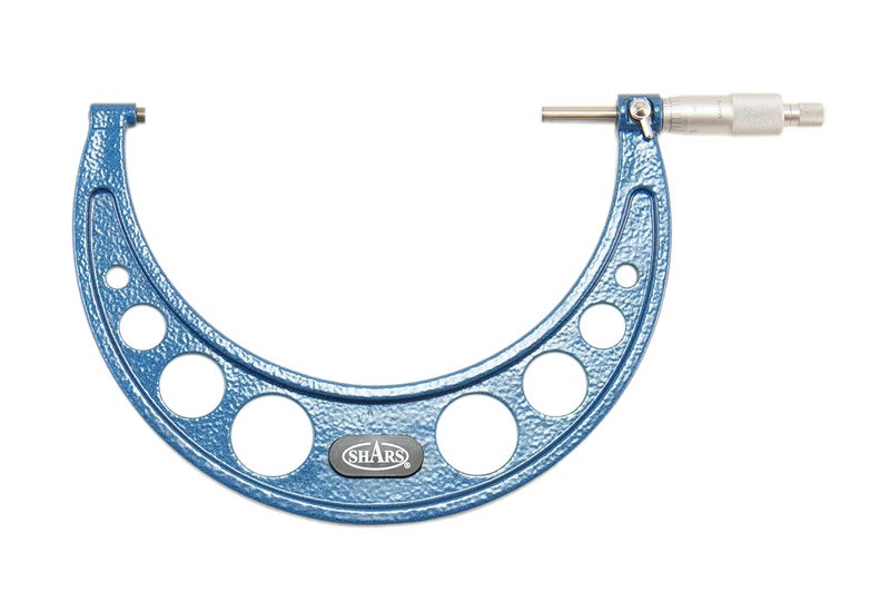 6-7" Solid Metal Frame Outside Micrometer, 0.00028" Accuracy 303-2614 M