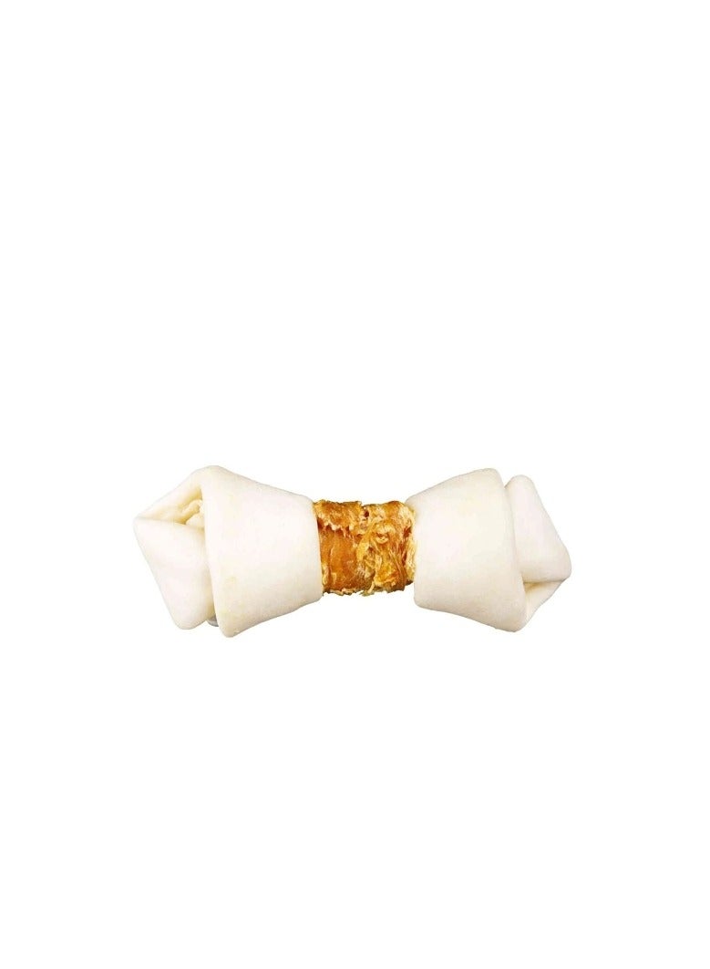 Trixie Denta Fun Knotted Chicken Chewing Bones Dog Chews - Image 3