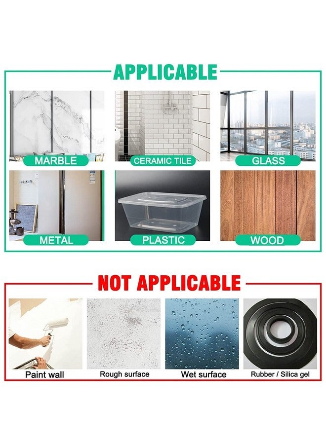 Beauenty Double Sided Adhesive Tape, Extra Strong, Washable and Trace Removable, Double-Sided Adhesive Tape, Double-Sided Adhesive Tape for Glass, Wooden Walls, Kitchen ,3 m x 30 mm x 2 mm - Image 5