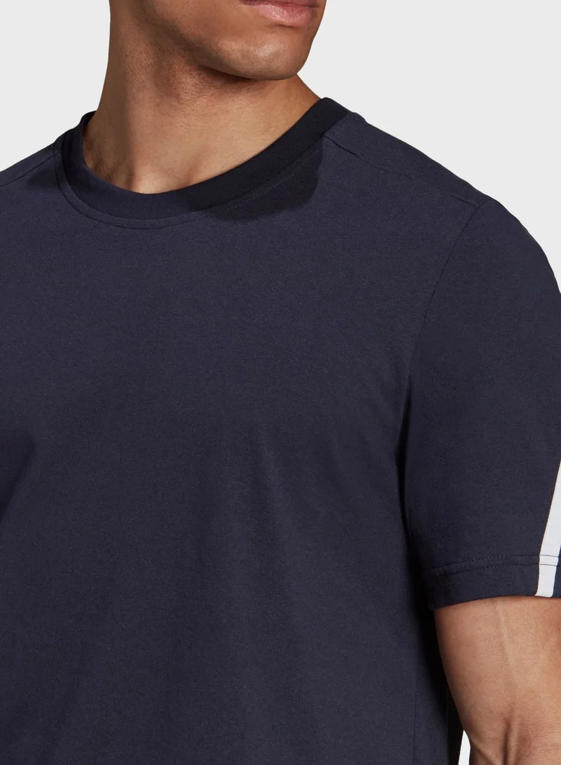 Adidas 3 Stripe Future Icon T-Shirt