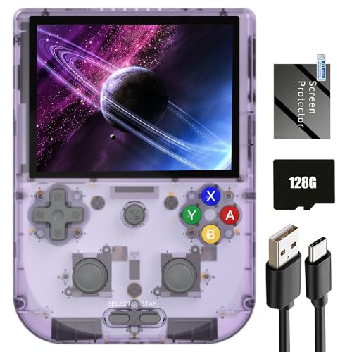 Aivuidbs RG405V Retro Handheld Game, Android 12 Built-in 128G TF Card 3172 Games,4 inch IPS Touch Screen with Game Front-end,RG405V Supports 5G WiFi Bluetooth 5.0 More Than 20 formats of Games - Image 1
