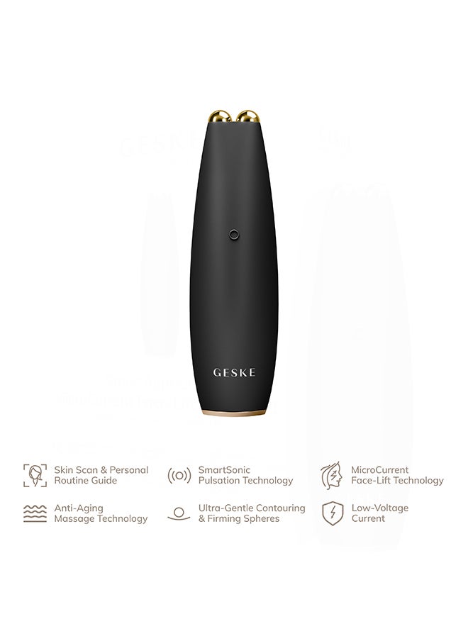 GESKE SmartAppGuided MicroCurrent Face-Lift Pen | 6 in 1 | Anti-aging device | Instant face lift | Skincare tool | Remove wrinkles for firm & youthful skin | Advanced smoothing facial firmer - Grey  - Image 2