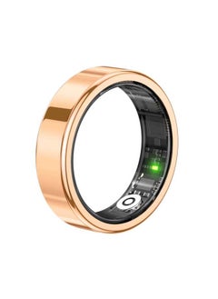 Generic RS09 Smart Ring Bracelet Multifunctional Technology For Men And Women Waterproof Sleep Monitoring Heart Rate Gesture Photo Brush Shake-Color:Bright Gold No. 9 (inner Diameter 19mm)  - Image 1