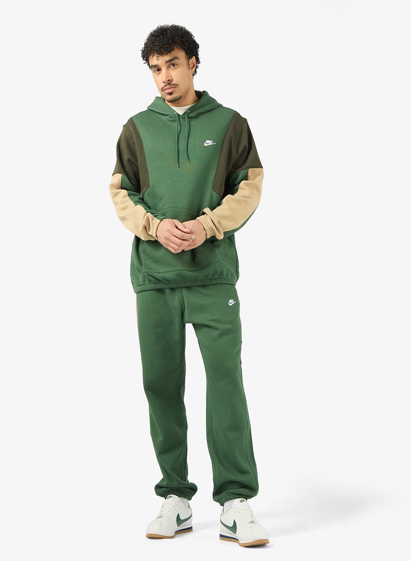 نايكي بدلة رياضية بغطاء رأس من صوف كلوب برسومات - Image 5