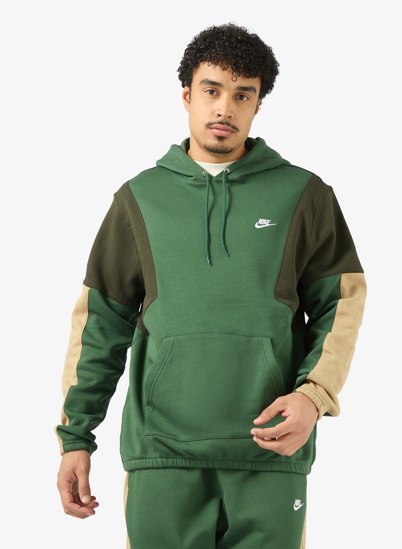 نايكي بدلة رياضية بغطاء رأس من صوف كلوب برسومات - Image 3