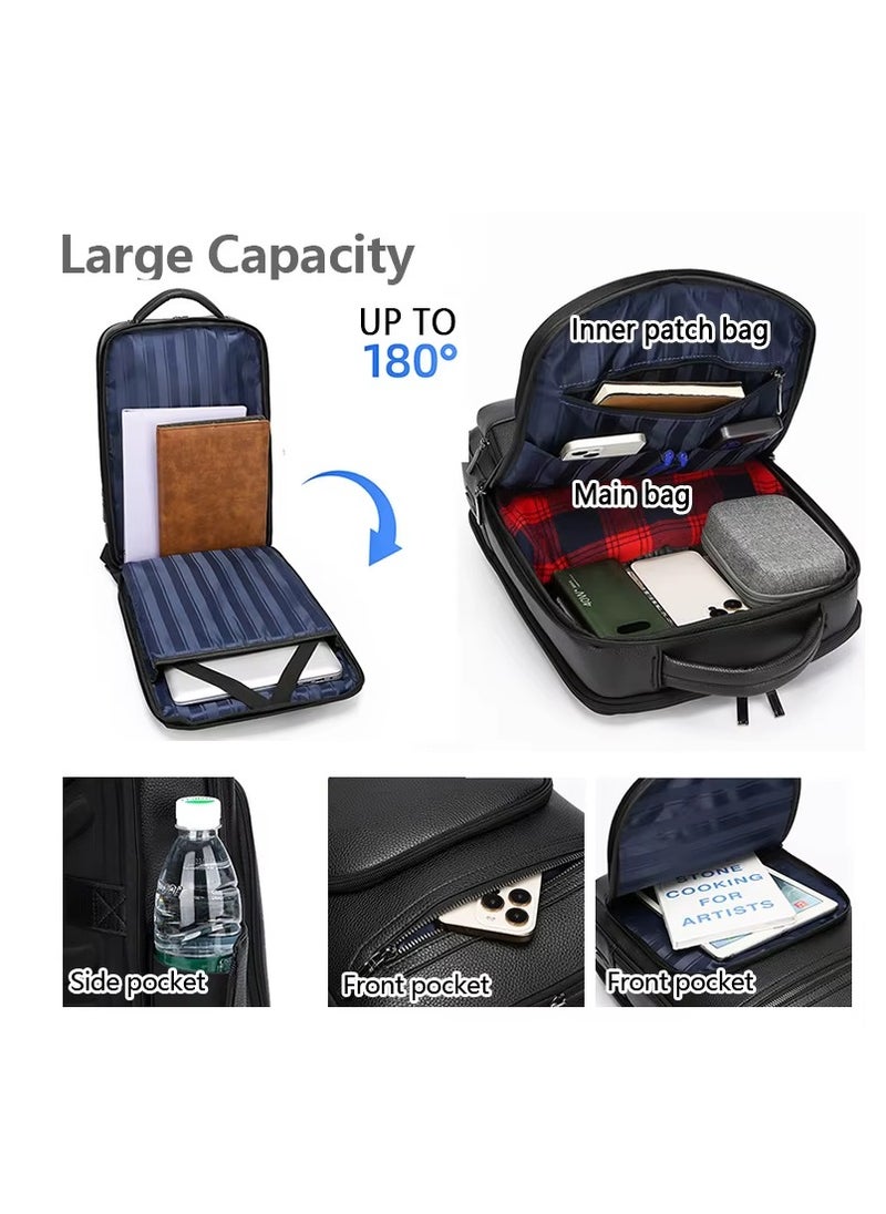 Skycare Skycare Sturdy Commuter Backpack for Work, 15.6 inch Laptop Bag for Men Women Working Business Traveling GYM  - Image 3
