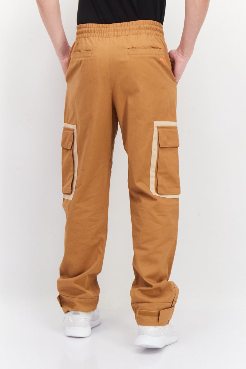 PUMA Men Sportswear Fit Outdoor Trouser Pant, Desert Tan - Image 3