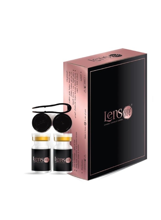 LensMe Matcha 6 Months Disposable Colored Contact Lenses Unisex Cosmetic Contact Lenses - Image 3