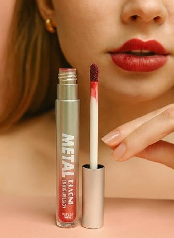 مايك آب فور لايف أحمر شفاه سائل ميتال ديوني من ميك أب فور لايف - لمسة نهائية معدنية لامعة، يدوم طويلاً، مقاوم للتلطخ، وخفيف الوزن لإطلالة شفاه جريئة وجذابة. - Image 4