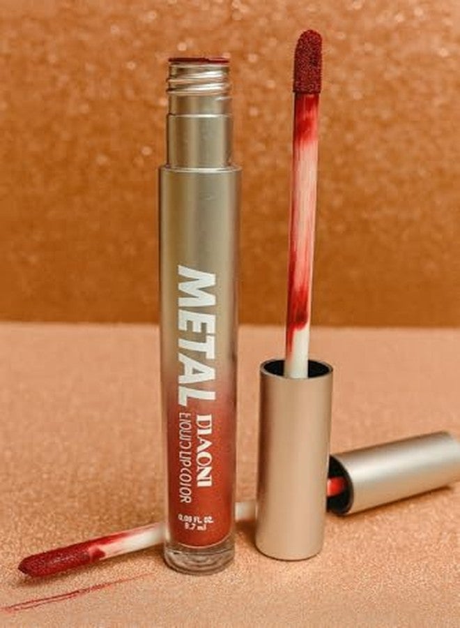 مايك آب فور لايف أحمر شفاه سائل ميتال ديوني من ميك أب فور لايف - لمسة نهائية معدنية لامعة، يدوم طويلاً، مقاوم للتلطخ، وخفيف الوزن لإطلالة شفاه جريئة وجذابة. - Image 5
