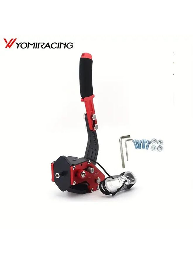 Red USB Handbrake Simulator For PC Racing Games Compatible With G25 G27 G29 T300 T500 - Image 5