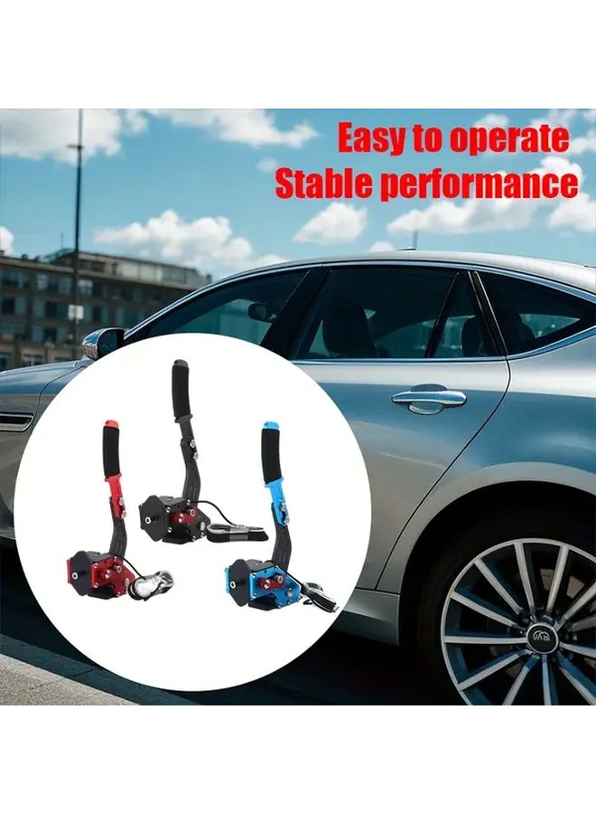 Red USB Handbrake Simulator For PC Racing Games Compatible With G25 G27 G29 T300 T500 - Image 2